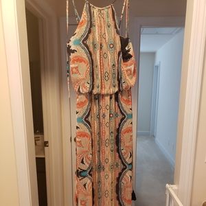 Never worn womens maxi dress